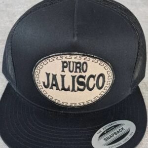 Alex Sport Store Puro Jalisco Embroidered Snapback Hat - Premium Mexican Heritage Regional Cap