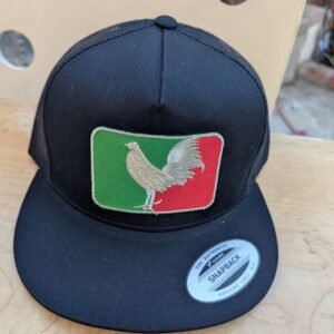 Exclusive El Gallo Tricolor Snapback - Black Mesh Trucker Hat