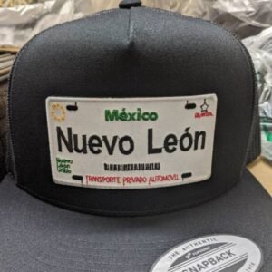Nuevo Leon Mexico Placa Federal Hat